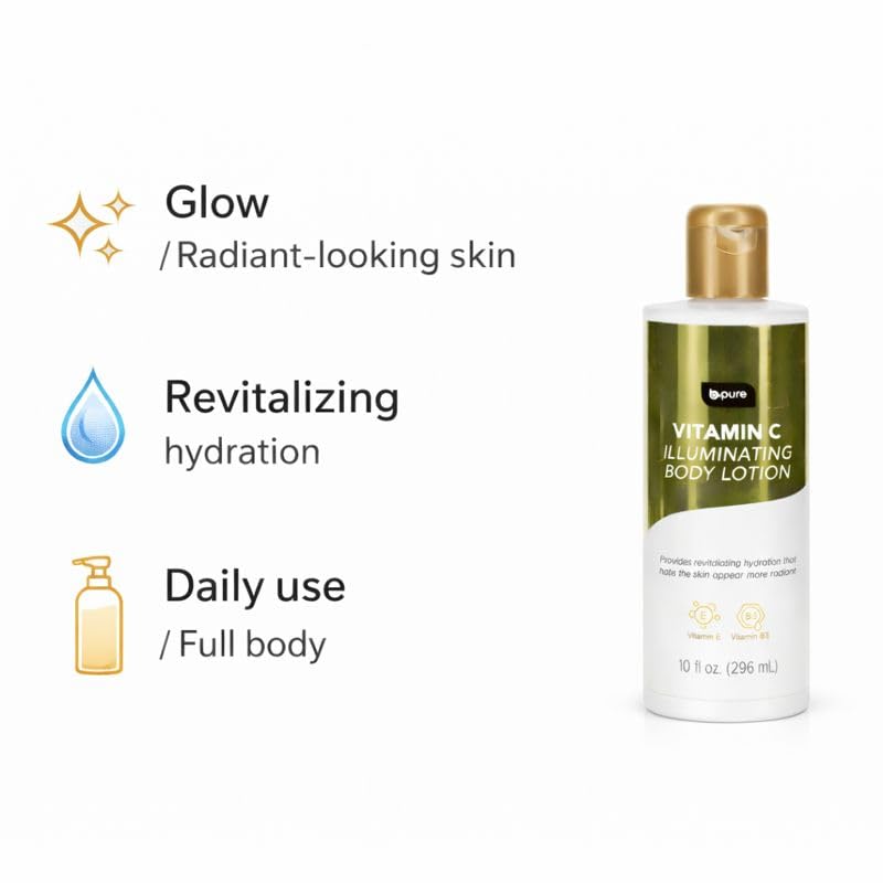 b.pure Vitamin C Body Lotion (2 EA 8 oz)