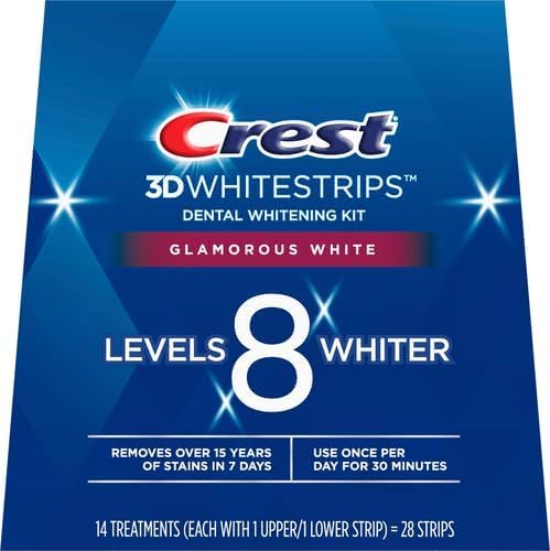 [Australia] - Crest 3D White Glamorous White Whitestrips - 28 Strips (Packaging May Vary) 
