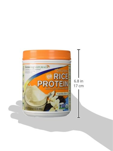 [Australia] - Organic Raw Rice Protein - Vanilla Blast - 16.4 oz 