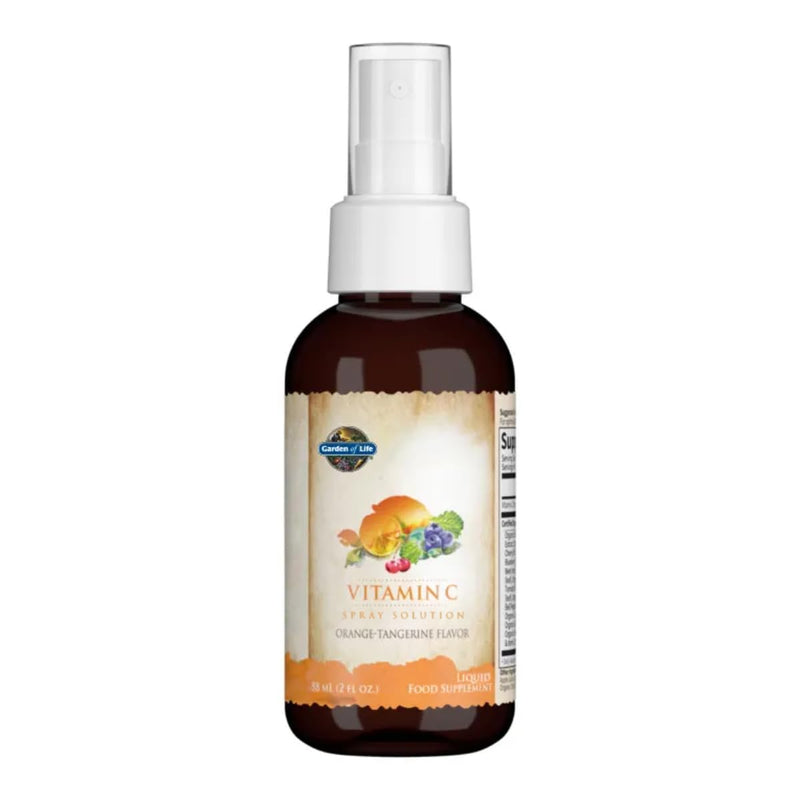 Garden of Life Organics Vitamin C Spray Featuring Amla Berry – Liquid Vitamin C Supplement for Immune & Skin Health Support, USDA Organic, Non-GMO, Vegan, Orange Tangerine Flavor, 2 Fl Oz Bottle | Featuring Amla Berry, Liquid Vitamin C Supplement for I...