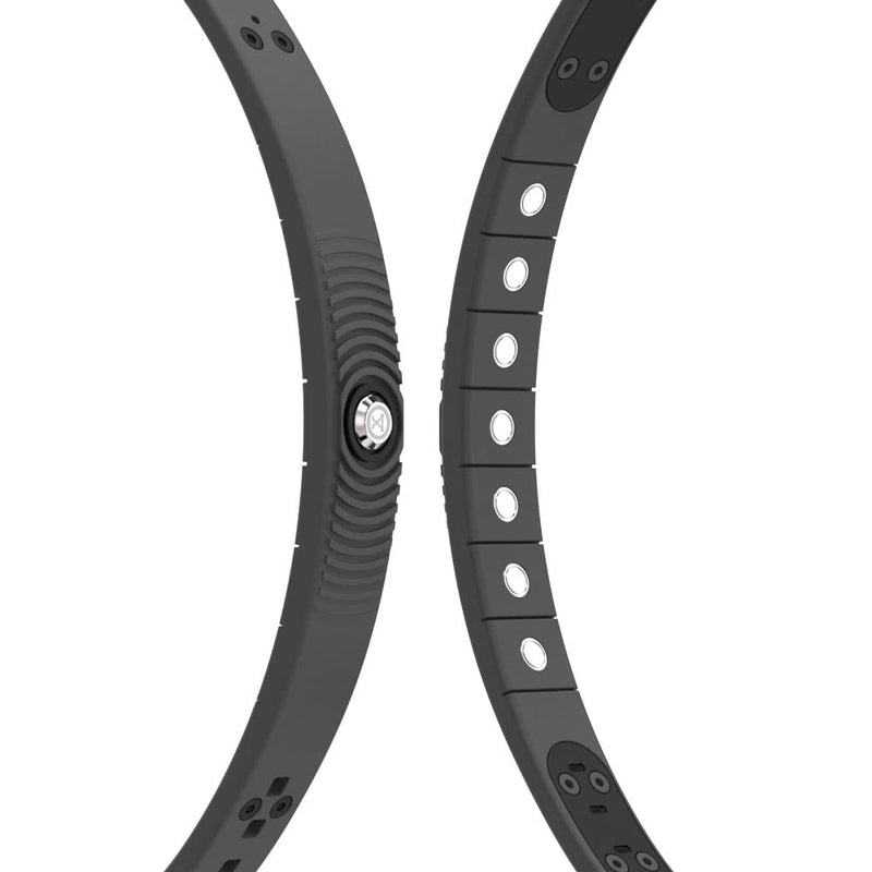 [Australia] - PROEXL¬Æ 18 MAX Sports Magnetic Bracelet - Waterproof - Breathable Strap - Super Strength Gunmetal Gray 