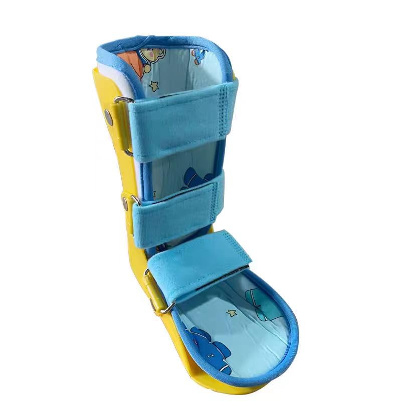 [Australia] - Pediatric AFO Kids Ankle Foot Brace Drop Foot Splint for Child Toddler Ankle Foot Orthosis Night Splint (Right Foot, Large) Right Foot 
