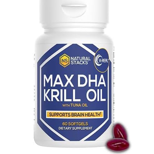 [Australia] - Antarctic Krill Oil Supplement - DHA EPA Omega 3 Supplement with Antioxidant Astaxanthin - Omega 3 Fish Oil to Support Brain, Heart & Joint Health - 60 Krill Oil SoftGels 60 Count (Pack of 1) 