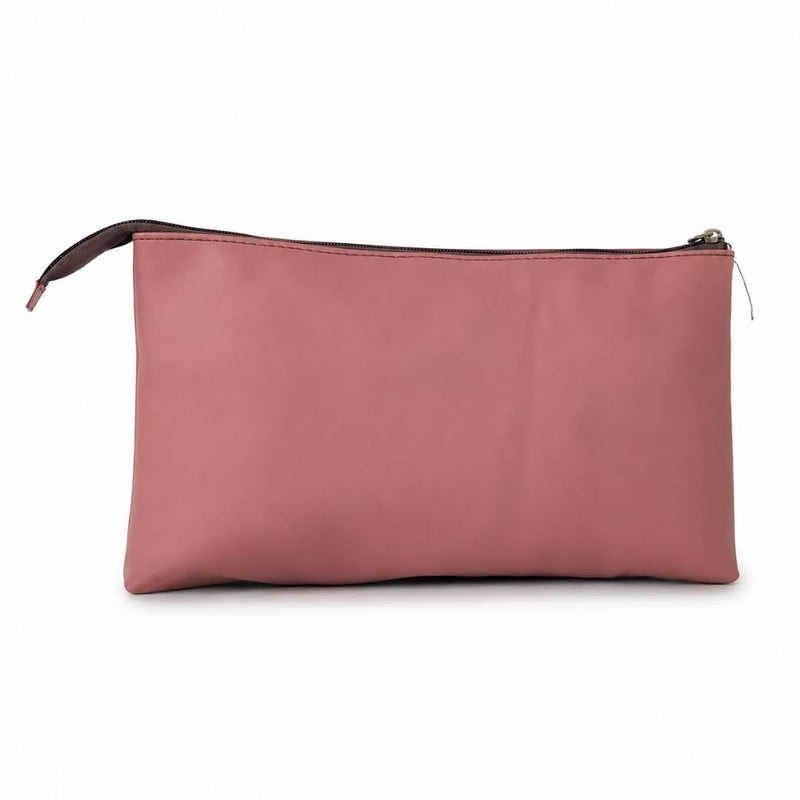 Premium Genuine Leather Toiletry Bag for Women | Large Travel Cosmetic Organizer Pouch | Waterproof Lining Makeup Storage Kit | Luxury Lightweight Portable Wash Bag for Travel, Gym, Office