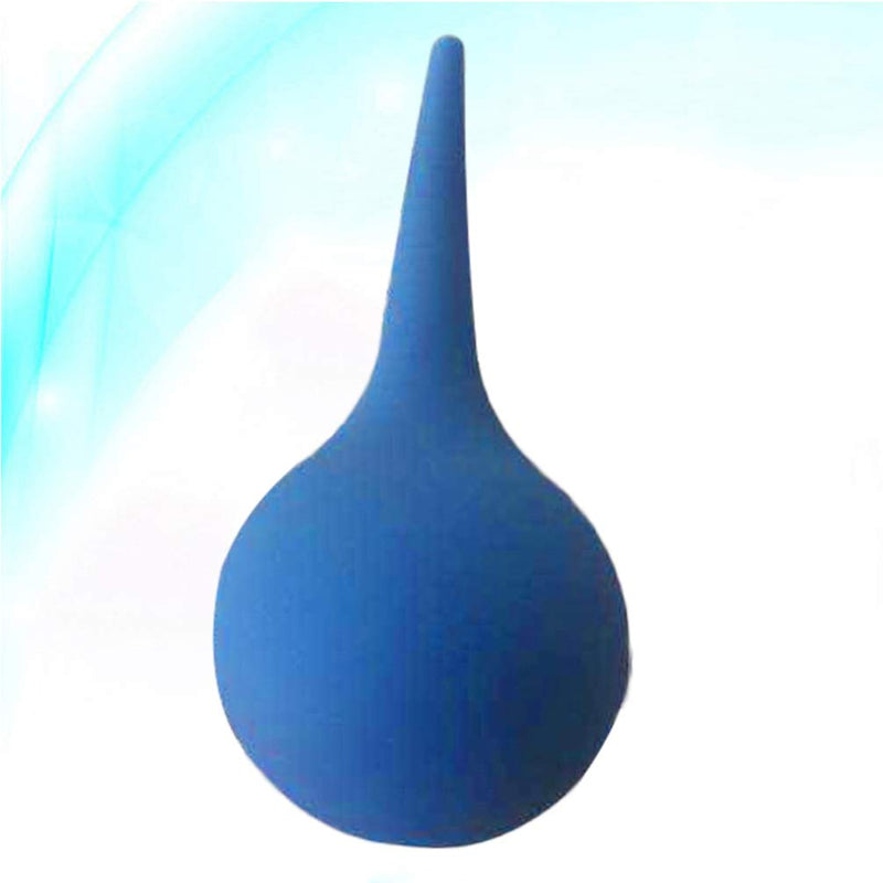 [Australia] - Healifty Ear Rubber Suction Ear Washing Syringe, Squeeze Bulb Ear Syringe Cleaning Toner Suction Bulb 75ml 1PCS (Blue) Ear Flush 