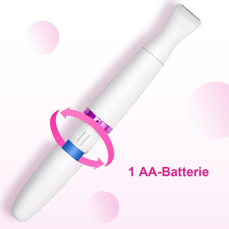 [Australia] - Funstant bikini trimmer, intimate pubic hair razor with comb, electric intimate area razor for women, safe hair trimmer with floating foil, intimate hair trimmer for women's private area 