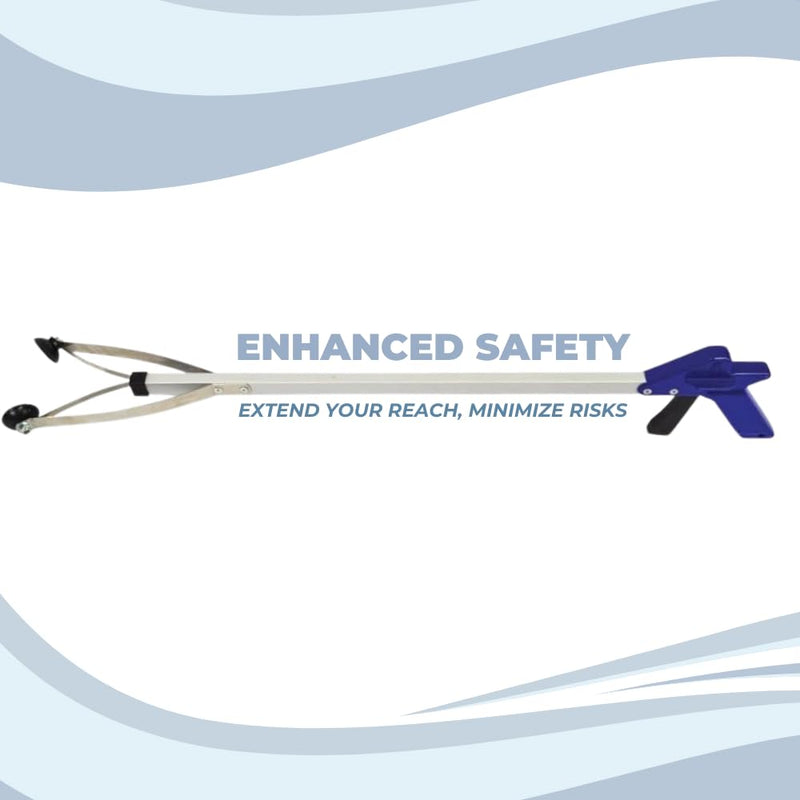 [Australia] - Blue Jay An Elite Healthcare Brand Nothing Beyond Your Reach Lightweight with Gripper RubberCups Reacher Stick for Daily Living Helping Hand | 30 inch 
