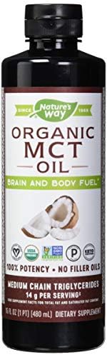 [Australia] - Nature's Way Nature's Way Organic Mct Oil from Coconut, Non-GMO, Gluten-Free, 14 G Mcts Per Serving, 16 Ounce (Pack of 1) 