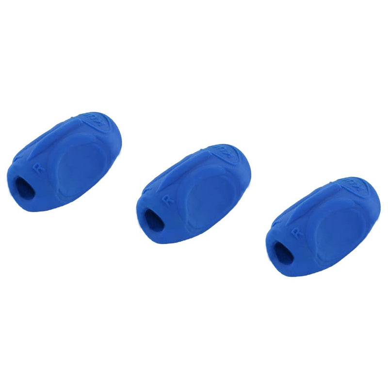 [Australia] - KUM AZ4060026-B - Writing aid Sattler Grip A7, 3 pieces, blue, pen holder for right- and left-handed people 