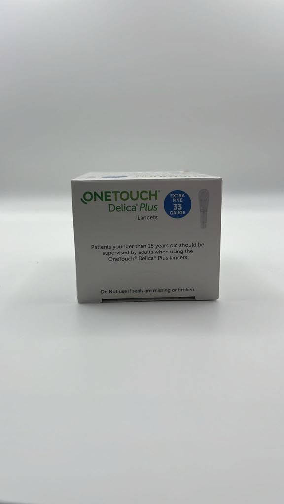 [Australia] - OneTouch Delica Lancets, Extra Fine 33 Gauge, 100 ct 