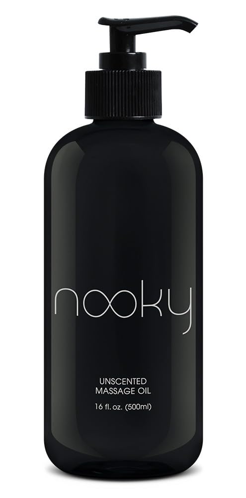 [Australia] - Massage Oil with Fractionated Coconut Oil for Massaging 16 Ounce (Unscented) Unscented 