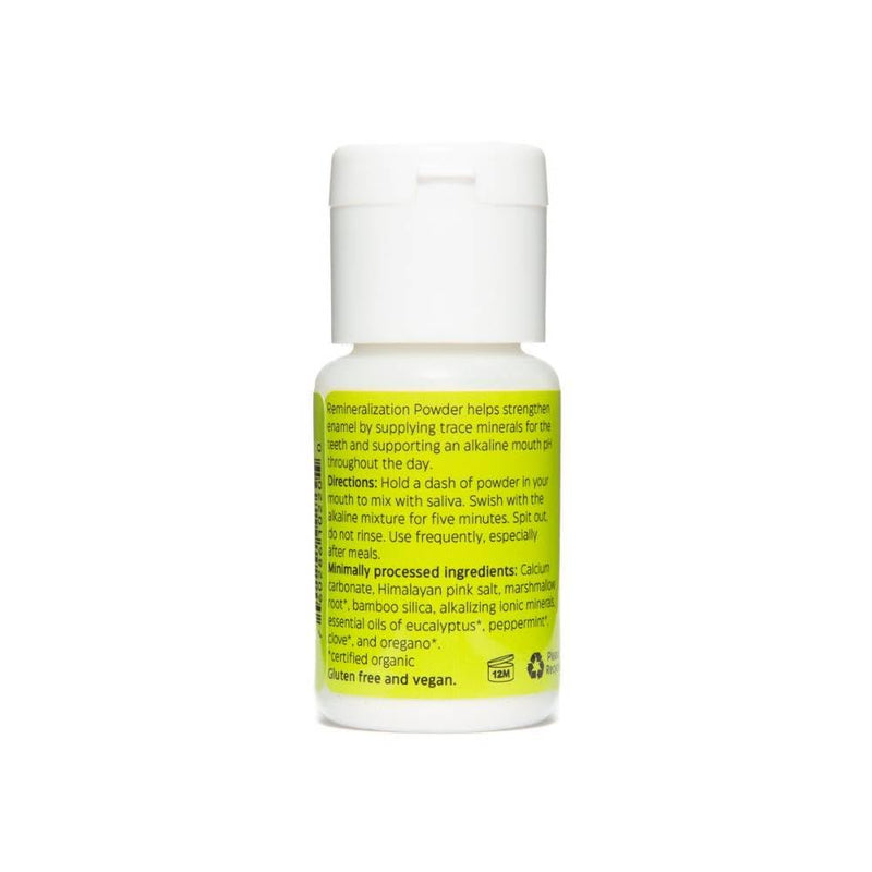 [Australia] - Uncle Harry’s Peppermint Remineralization Tooth Powder | Alkalizing Ionic Minerals and Pure Plant Essences | All Natural Enamel Support | Neutralizes Acids Strengthens Teeth Fluoride Free Vegan 1 oz 