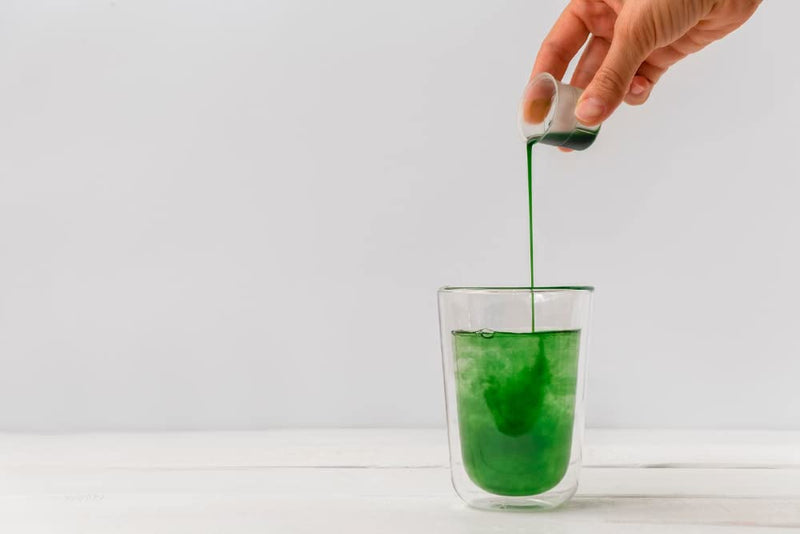 [Australia] - Antler Farms – 100% Natural 12,000 mg Liquid Chlorophyll Drops, Concentrated Extract 2-8X Stronger, 60 Servings, 2 oz - Immune Support, Energy Booster, Detox, Fresh Mint Flavor 