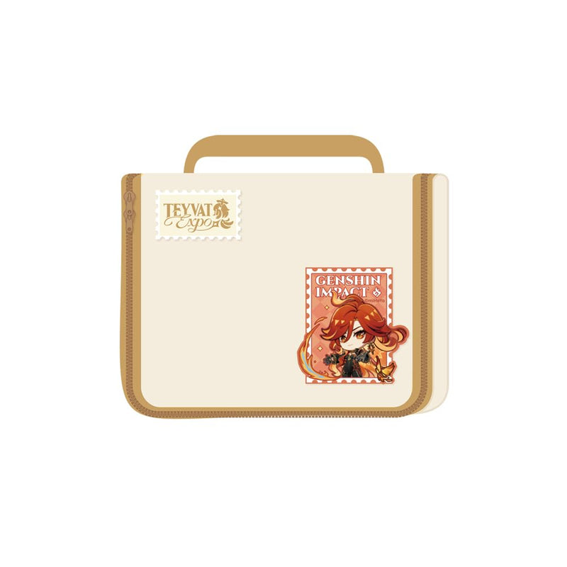 HOYOVERSE GENSHIN IMPACT Teyvat Expo Series Travel Toiletries Bag