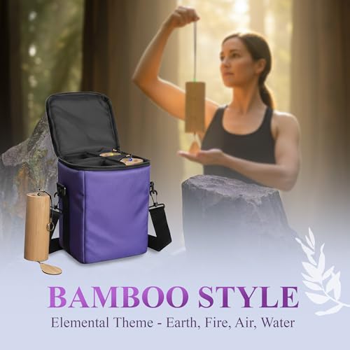 Padded Carry Case for Melody and Koshi Wind Chimes - Protective Case Indigo Padded Carry Bag Only