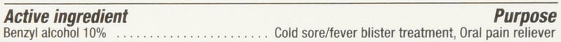 [Australia] - Zilactin Cold Sore Gel, Medicated Gel - 0.25 OzGel (Pack of 2) 