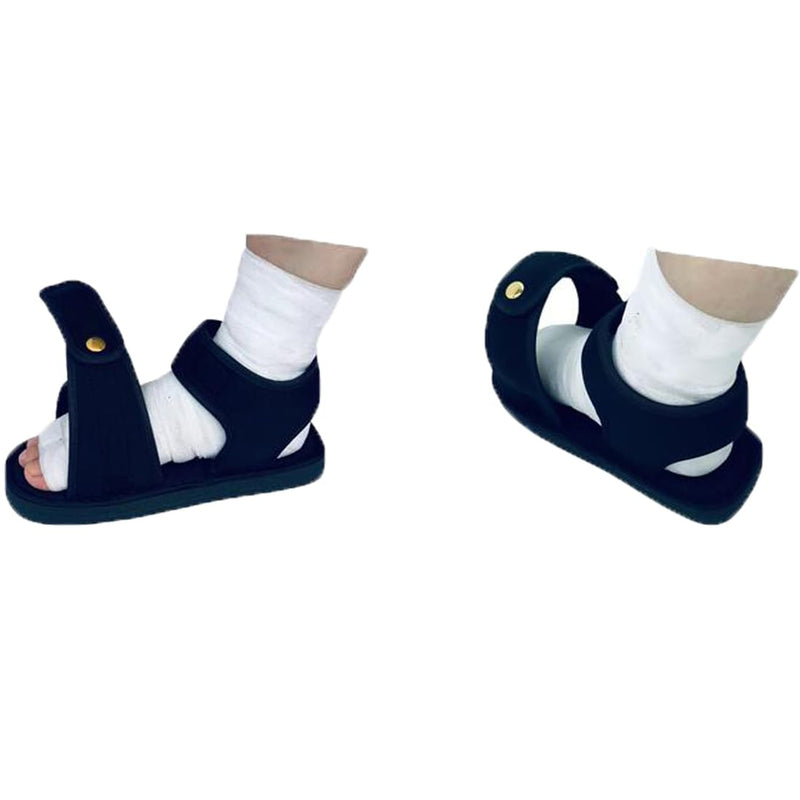 [Australia] - YJZQ Plaster Shoes Foot Fracture Plaster Shoe with Velcro Cover Rehabilitation Operation Shoes Orthopedic Bone Fracture Shoes for Post-Operative Rehabilitation of (S-Style 2 Size Details) S-Style 2 Size Details 