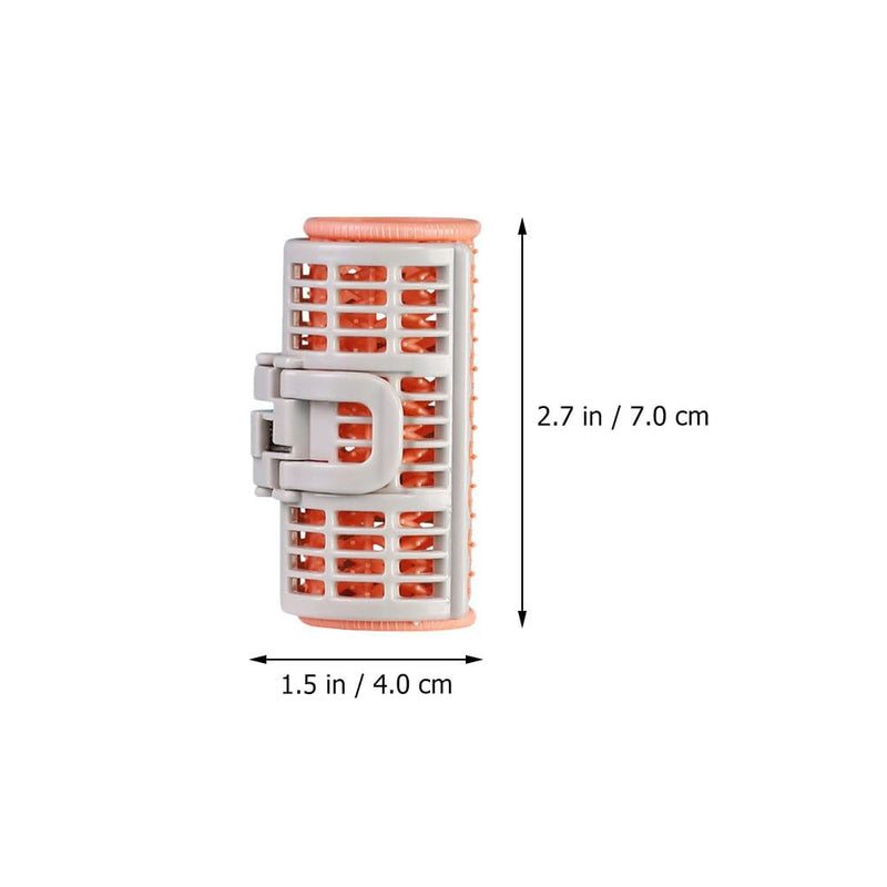 Hair Rollers with Clip Volumizing Bangs Curler DIY Styling Accessories Tool Portable Self Grip Volume Hair Root Clips 6PCS