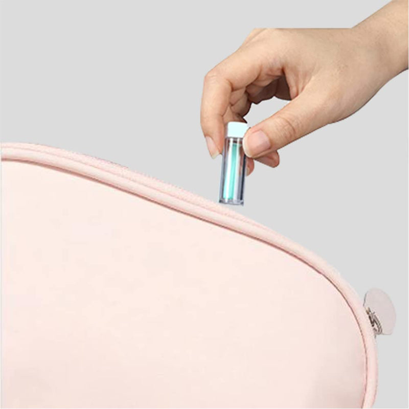 [Australia] - Contact Lens Insertion Aid, Contact Lens Sucker, Silicone Contact Lens Remover, Pack of 4 Contact Lens Inserter Remover with Storage Case for Contact Lenses Hard for Home Travel (Green) 