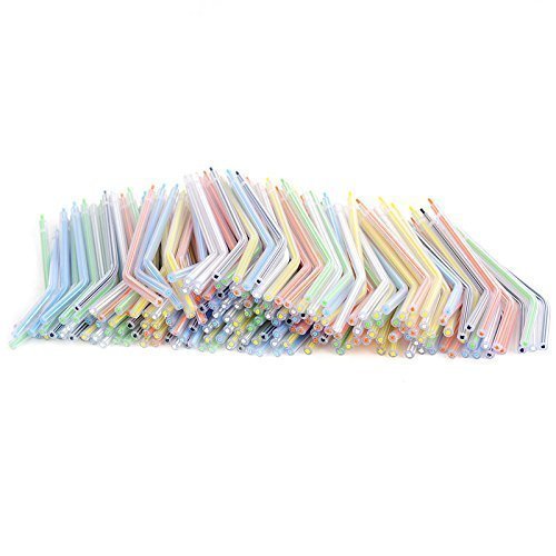 [Australia] - Mike Dental Colorful Disposable Spray Nozzles for 3 Way Air Water Syringe (Pack of 100) 