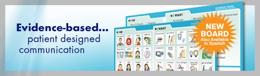 [Australia] - EZ Board for Patient Communication Board, Picture Symbol Board, Spanish 