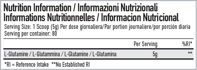 Per4m Ultra-Pure Micronised Glutamine | 5g L-Glutamine Essential Free Form Amino Acid | Supports Muscle Repair, Gut Health & Immunity | 80 Servings | 400g
