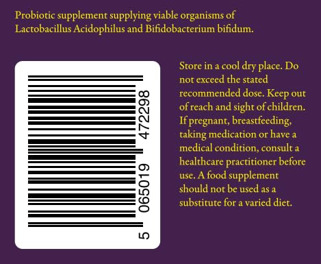 Probiotic 10 Billion - Lactobacillus Acidophilus & Bifidobacterium Bifidum – Gut & Digestive Support – 60 Vegetarian Capsules