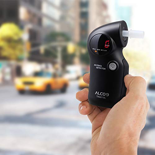 Breathalyzer | FDA 510(k) Cleared | DOT & NHTSA Compliant | Portable Alcohol BAC Tester | Semiconductor Sensor | Audible Alert