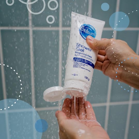 Oilatum Emollient Bath Liquid (1 x 500ml) & Shower Gel (1 x 150g) & Emollient Cream (1 x 500ml) for Eczema & Dry Skin Conditions Soothing & Hydrating Moisturizer for Sensitive, Itchy Skin