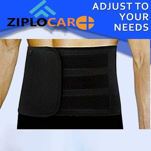[Australia] - Premium Abdominal Binder Hernia Support Belt | Adjustable Compression Belt for Post-Surgery Recovery, Back & Abdominal Support | Breathable & Lightweight Waist Binder for Men & Women - Free Size 