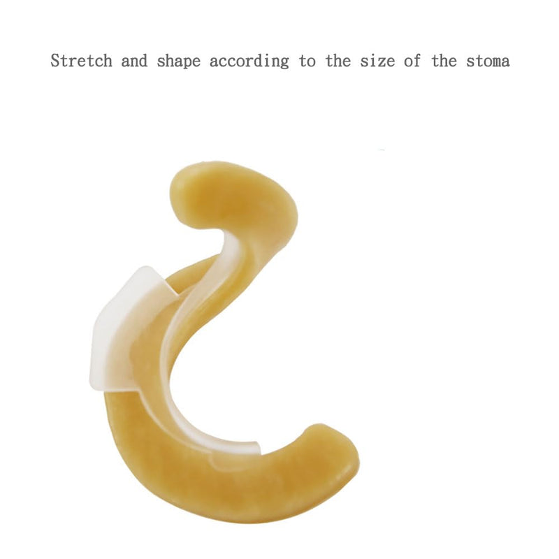 20PCS Upgraded Skin Barrier Ring with Directional Flow Ostomy Supplies Customizable Skin Barrer Ring 2mm 6012-2mm