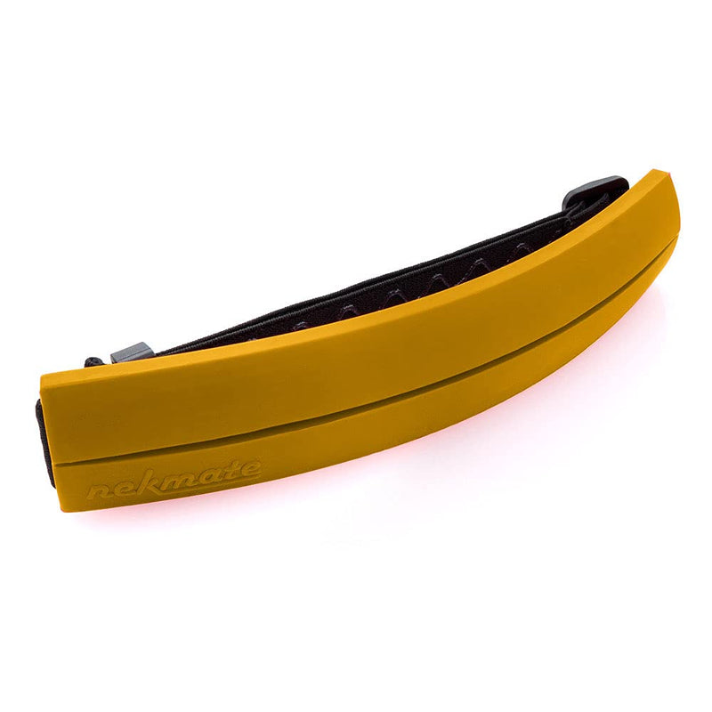 NekmateEVO+ (Deluxe Version) Neckline Shaving Template and Haircut Guide with Fully Adjustable Strap | DIY Hands-Free Cut, Trim, and Shave Use for Straight Lines | Non-Slip, Skin Safe Silicone