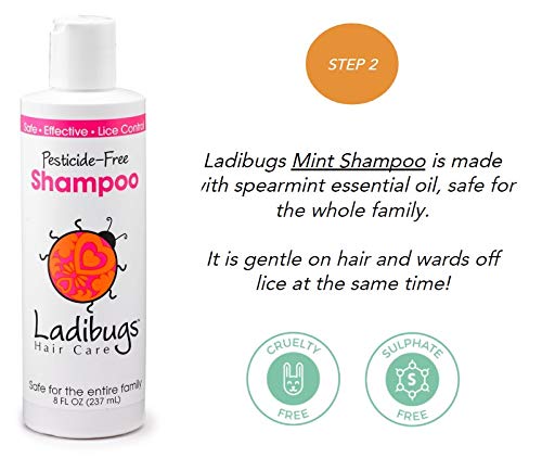 [Australia] - Lice Prevention Shampoo 8oz | Natural, Essential Oils, Sulfate-free | Keep Head Lice Away! 8 Fl Oz (Pack of 1) 
