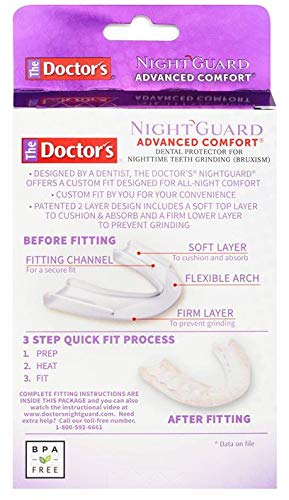 [Australia] - The Doctor's Nightguard, Dental Guard for Teeth Grinding, 2 Count 