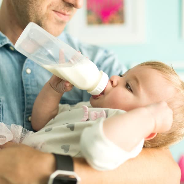 [Australia] - Evenflo Feeding Classic BPA-Free Silicone Medium Flow Nipples - 3 Months+, Clear 6 Count (Pack of 1) 