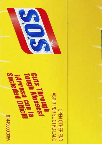 [Australia] - S.O.S. Steel Wool Soap Pads, 4 Count 