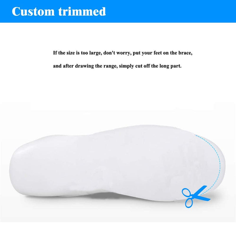 AFO Drop Foot Brace Medical Ankle Foot Orthosis Support Foot Drop Postural Correction Brace (Left/XL) XL / Left