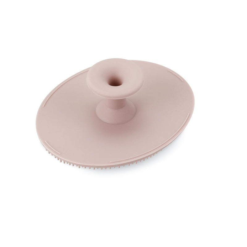 [Australia] - PandaEar Baby Cradle Cap Brush, Silicone Baby Bath Brush Massage Brush Set for Dry Skin, Cradle Cap, and Eczema, 4 Pack (Pink) Pink 
