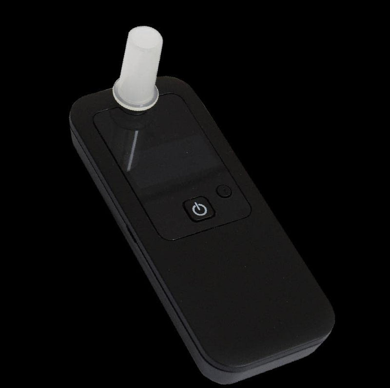 Rechargeable Breathalyzer and Last 200 Test After Full Charged, 10 Memories and LED Display Black 088