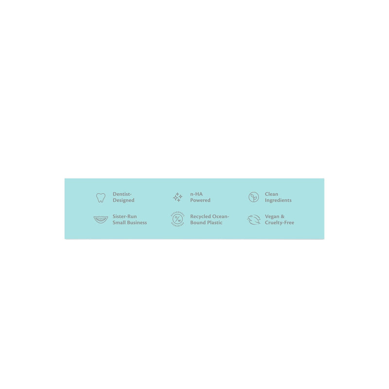 [Australia] - Cocofloss Cocoshine Whitening Toothpaste, Remineralize & Repair Sensitive Teeth, Fluoride-Free with n-HA, Kid-Friendly, Delicious Mint, 3.4 oz 