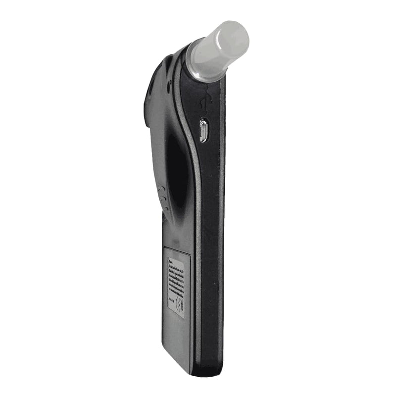 Alcohol Test with Large 2.2'' 3 Color Display. Ultra Thin 12mm Thick Portable Breath Analyzer. Rechargeable with 200 Memories & Perpetual Calendar; Low Standby (Multicoloured)