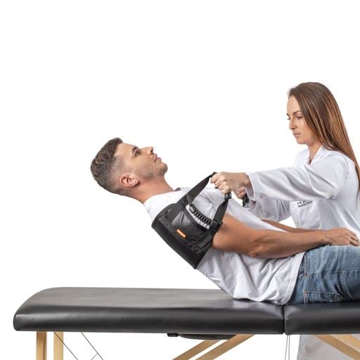 [Australia] - HIDROLIGHT - Padded Bed Transfer Lifting Belt - Safe and Comfortable Gait Belts for Seniors - Elderly Assistance Products, Medical Supplies, Health Care Products, Emergency Supplies - Black, One Size 