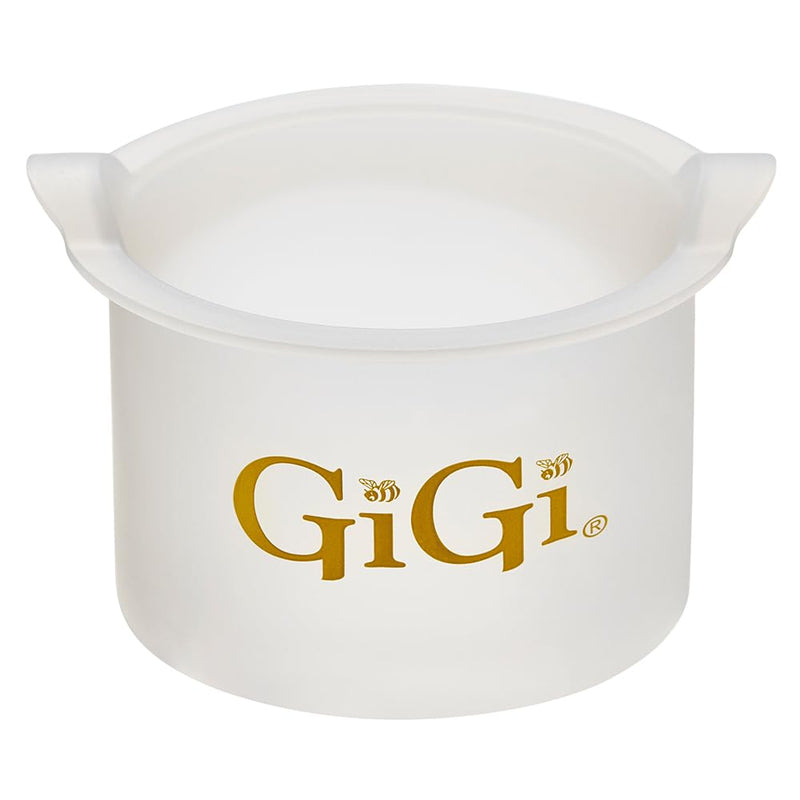 [Australia] - GiGi Reusable Container with Clean Collar – Silicone Wax Pot Liner for 14 oz Wax Warmer, Waxing Accessories Kit Wax Container and Collar 