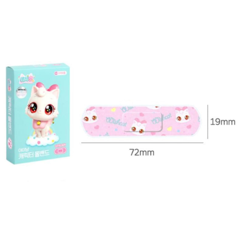 [Australia] - Cute Kitty Adhesive Bandages 2-Pack, 32 Count Total, First Aid Bandages Pink with Cute Character Designs 