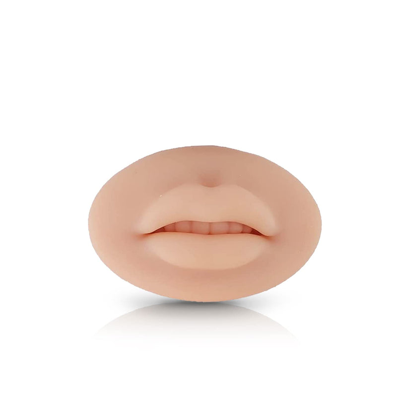 [Australia] - 9Pcs 3D Silicone Fake Lips for Makeup Practice, Soft Silicone Lips Tattoo Practice Skins Training for Permanent Makeup 9Pcs Mixed Color 