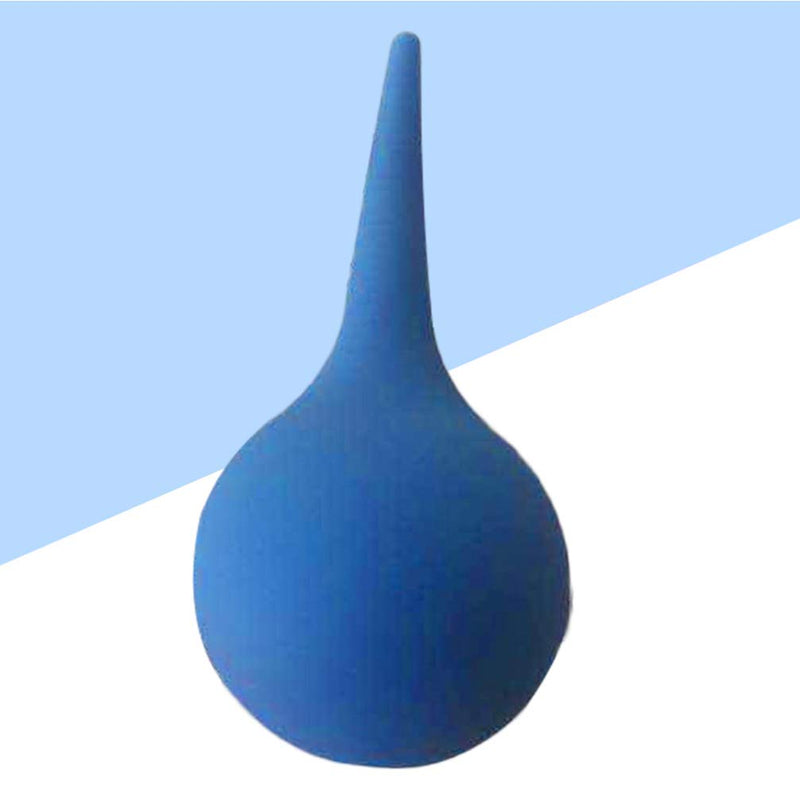 [Australia] - Healifty Ear Rubber Suction Ear Washing Syringe, Squeeze Bulb Ear Syringe Cleaning Toner Suction Bulb 75ml 1PCS (Blue) Ear Flush 
