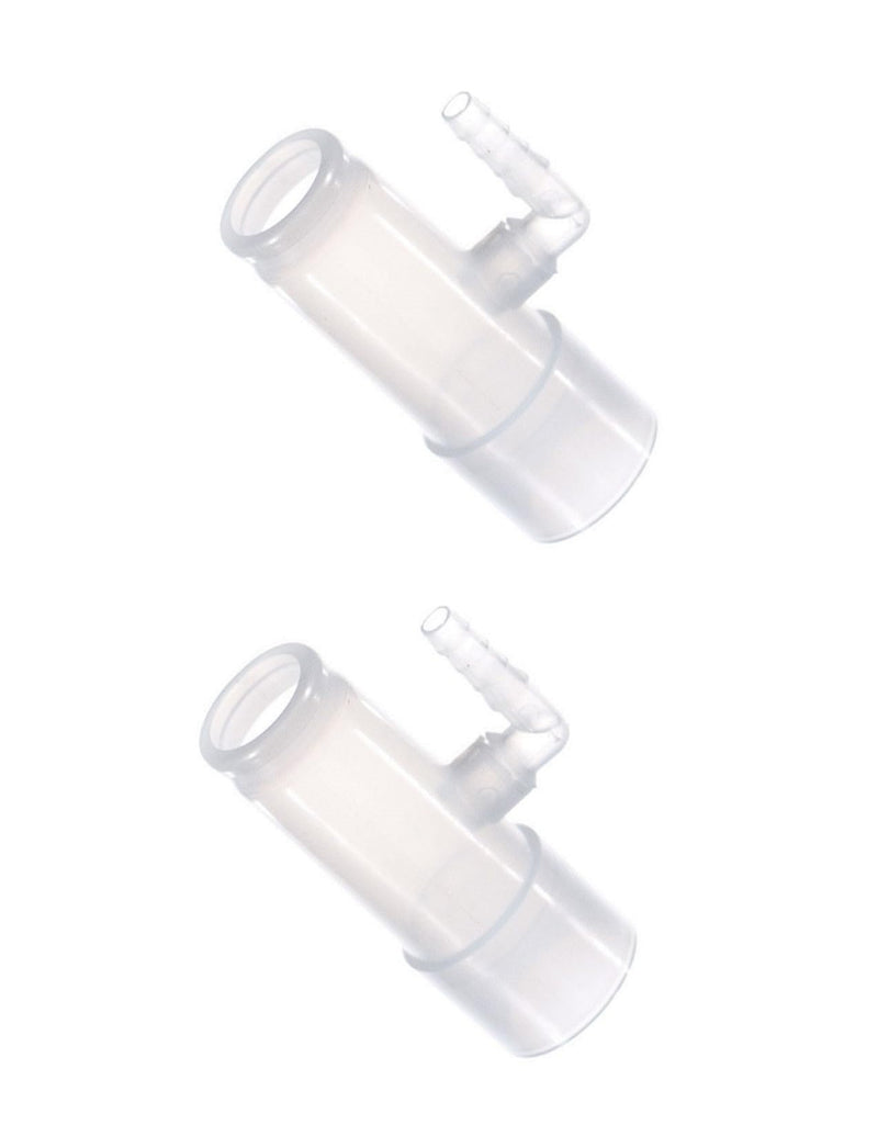 [Australia] - 2-Pack LifeSource Oxygen Enrichment Adapter, Oxygen Connector. CPAP Tube Adapter. 