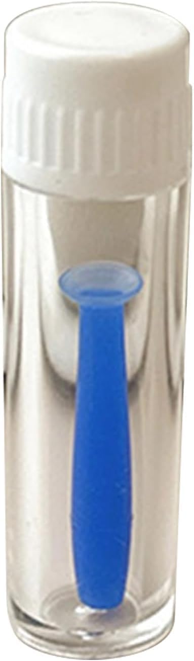 [Australia] - Blue Soft Silicone Contact Lens Insertion Tool, Contact Lens Care Accessories, Contact Lenses Suction Holder, Easy Plunger Remover Soft and Hard Lenses Multifunction Portable Tool, Hard Lenses Tool 