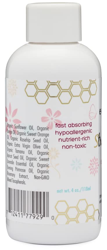 [Australia] - Era Organics Organic Stretch Mark Oil for Pregnancy - Extra Moisturizing Belly Oil for Pregnancy - Pregnancy Oil to Prevent Stretch Marks - Pregnancy Must Haves 