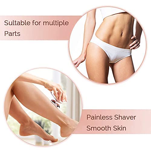 [Australia] - tuokiy Legs Hair Remover Replacement Heads For Finishing Touch Flawless Legs Women's Hair Remover Rose Gold 
